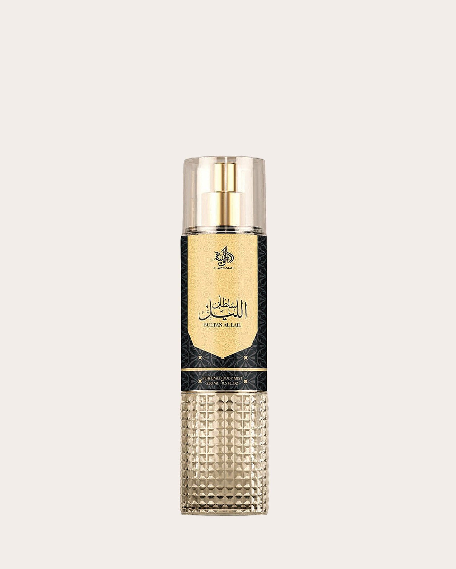 Body splash masculino Mist Sultan Al Lail 250ml | Al Wataniah