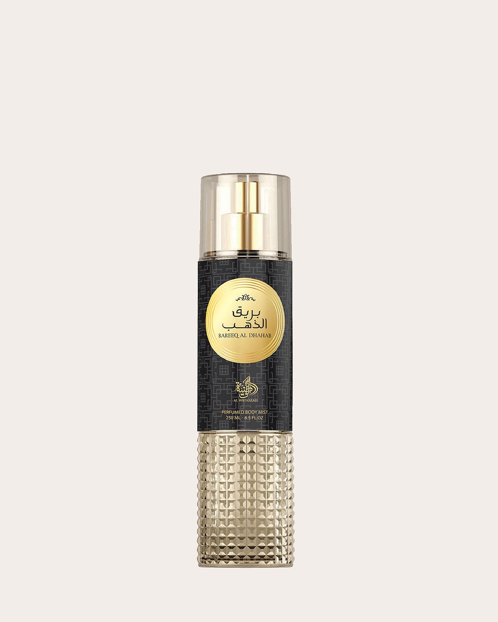 Body splash masculino Mist Bareeq Al Dhahab 250ml | Al Wataniah