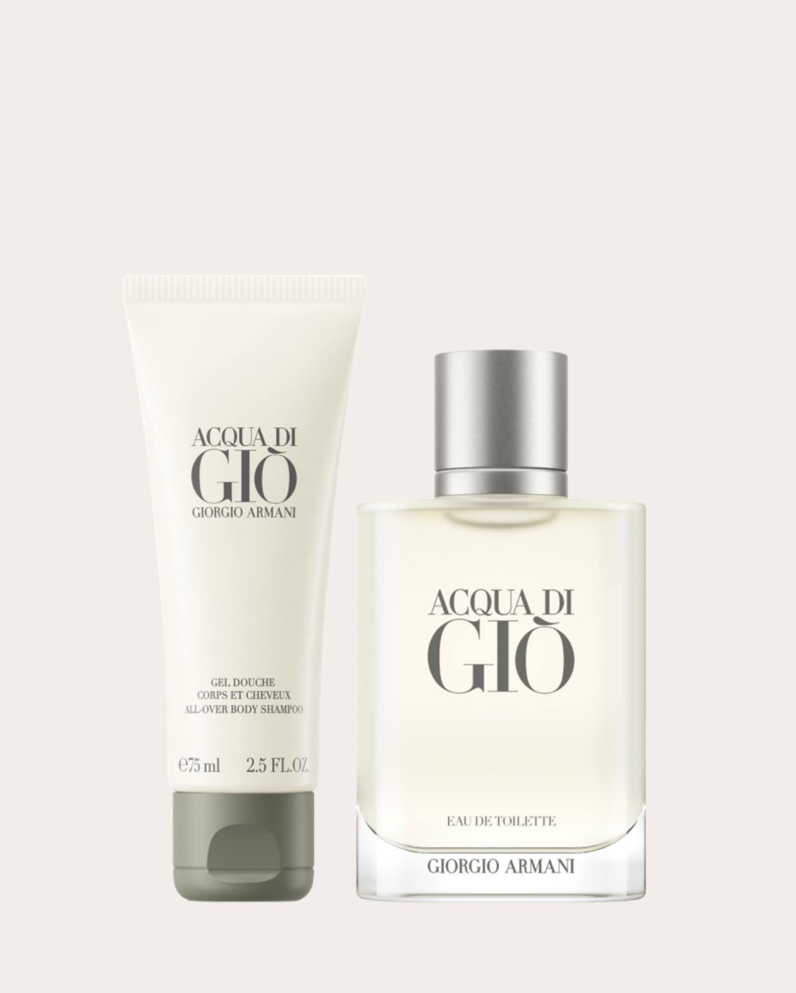 Kit perfume masculino Acqua Di Giò Homme EDT 100ml + Shower Gel 75ml | Armani