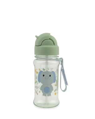 Garrafa infantil bico retrátil elefante 355ml - verde | Skip Hop