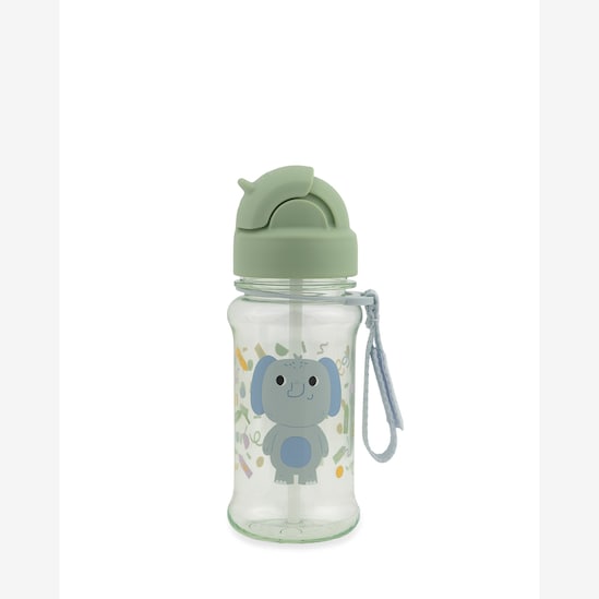 Garrafa infantil bico retrátil elefante 355ml - verde | Skip Hop