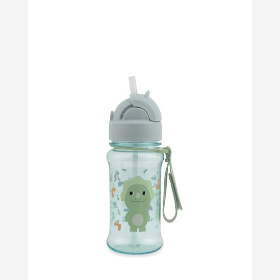 Garrafa infantil bico retrátil dino 355ml - azul | Skip Hop