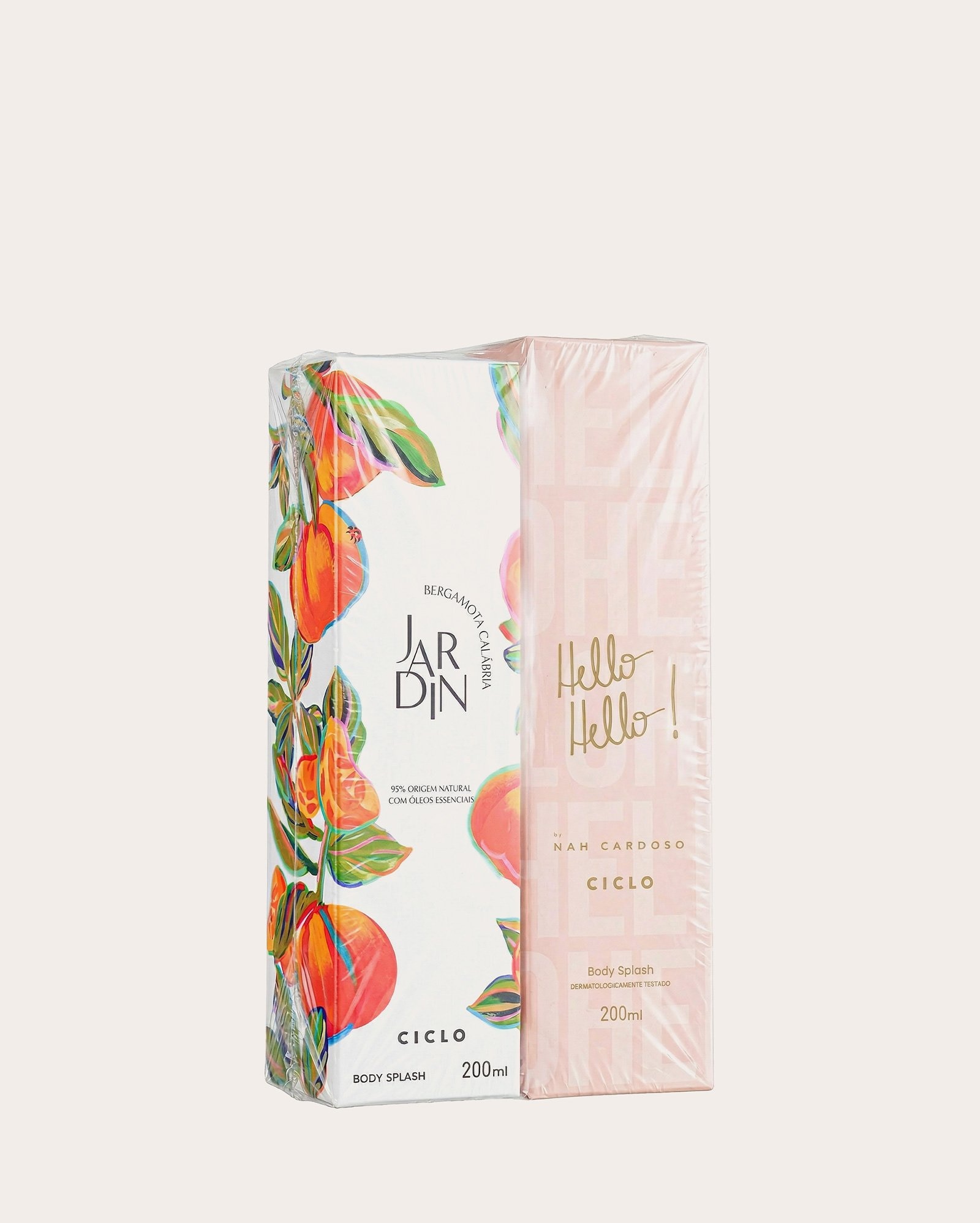 Kit Body Splash Hello Hello + Jardin Bergamota Calábria 200ml cada | Ciclo