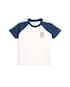 Camiseta infantil com bordado - Branca | Carter's