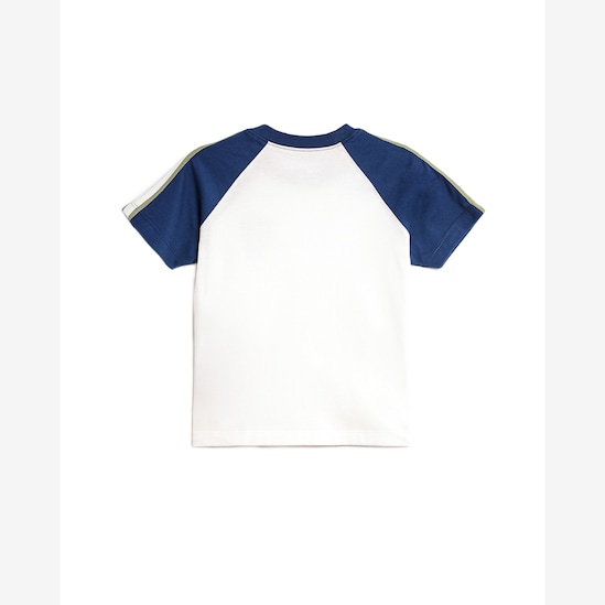Camiseta infantil com bordado - Branca | Carter's