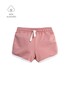 Short de moletom infantil com amarração - Rosa | Carter's