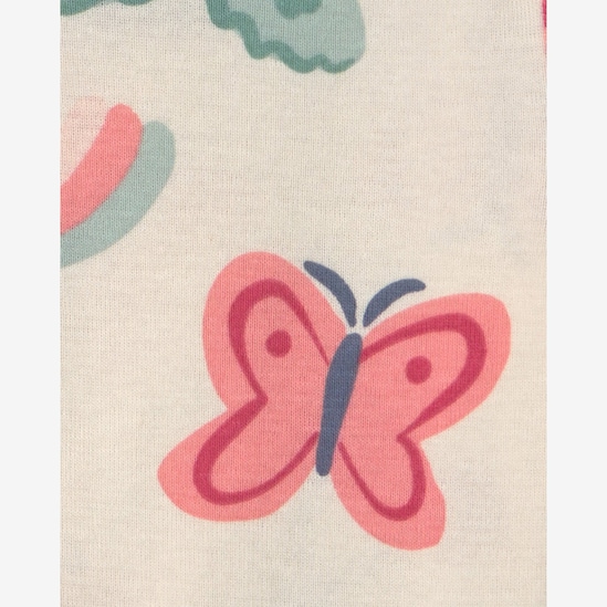 Kit body bebê 4 peças estampado - Multicor | Carter's