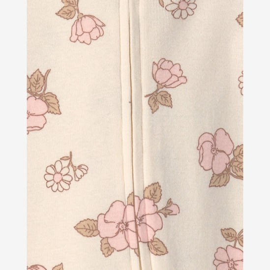Kit macacão bebê 2 peças com pezinho floral - Multicor | Carter's