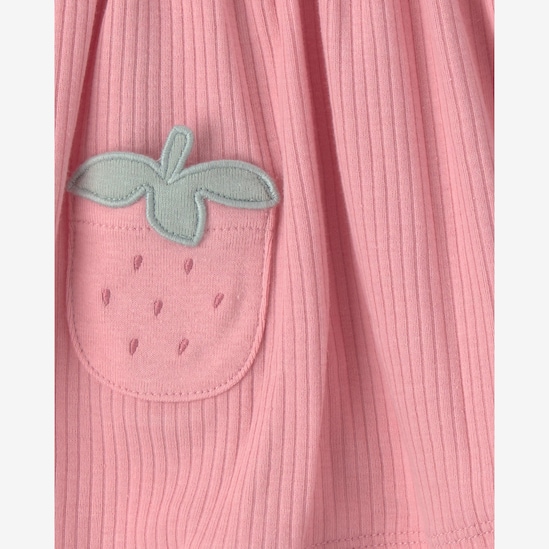 Kit vestido bebê 2 peças estampado - Rosa | Carter's