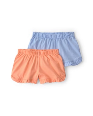 Kit short bebê 2 peças com babados - Multicor | Carter's