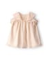 Vestido bebê floral com camadas - Off-white | Carter's