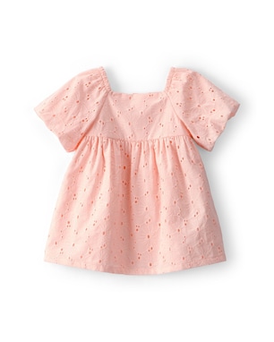 Vestido bebê laise floral - Rosa | Carter's