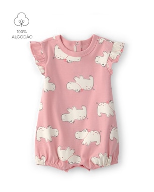 Macaquinho bebê estampado - Rosa | Carter's
