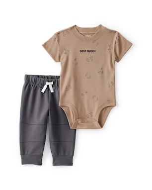 Conjunto bebê 2 peças estampado - Multicor | Carter’s