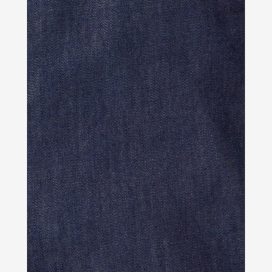 Jardineira jeans bebê com camiseta - Multicor | Carter’s