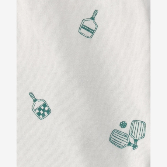 Conjunto curto bebê 3 peças estampado - Multicor | Carter’s