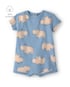Macaquinho bebê estampado - Azul | Carter’s