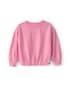 Blusa de moletom infantil com bordado - Rosa | Carter’s