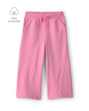 Calça de moletom infantil ampla - Rosa | Carter’s