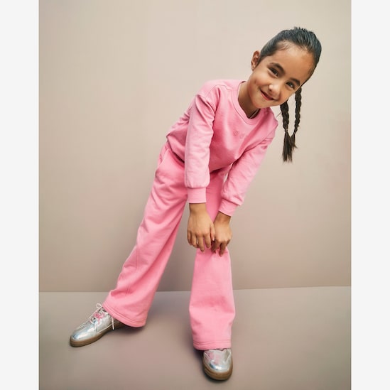 Calça de moletom infantil ampla - Rosa | Carter’s