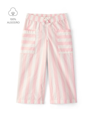 Calça infantil listrada - Multicor | Carter’s