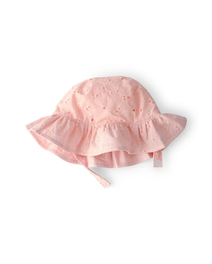Chapéu bebê bordado floral - Rosa | Carter’s