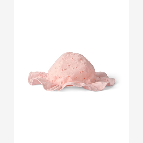 Chapéu bebê bordado floral - Rosa | Carter’s