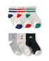 Kit meias bebê 6 pares sortidos - Multicor | Carter's