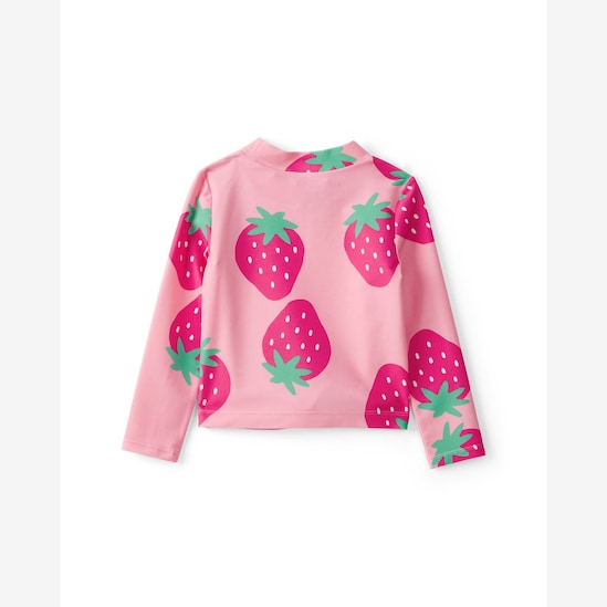 Conjunto de praia infantil 3 peças estampado - Rosa | Carter's