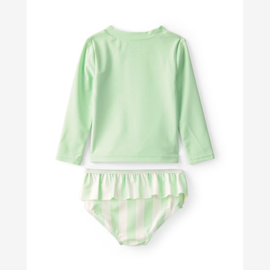 Conjunto de praia bebê 2 peças estampado - Verde | Carter's