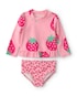 Conjunto de praia bebê 2 peças estampado - Rosa | Carter's