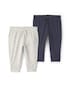 Kit calça bebê 2 peças jogger básica - Multicor | Carter's