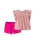 Conjunto curto infantil 2 peças floral - Multicor | Carter's