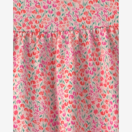 Conjunto curto infantil 2 peças floral - Multicor | Carter's