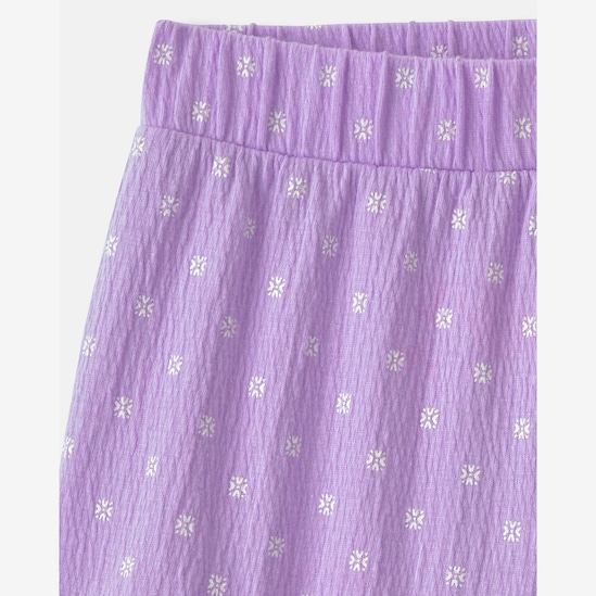 Conjunto curto infantil 2 peças texturizado e estampado - Multicor | Carter's