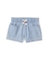 Short jeans infantil com elástico - Denim Claro | Carter's