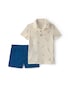 Conjunto curto infantil 2 peças estampado - Multicor | Carter's