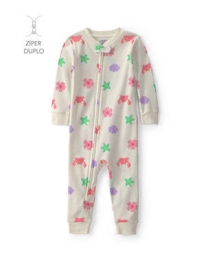 Pijama macacão bebê estampado - Multicor | Carter's