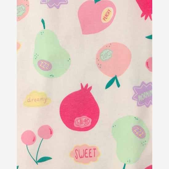 Pijama curto infantil 4 peças estampado - Multicor | Carter's