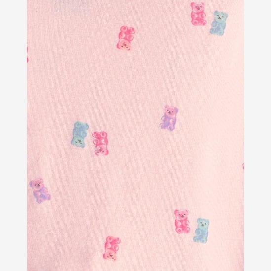 Pijama curto infantil 4 peças estampado - Multicor | Carter's