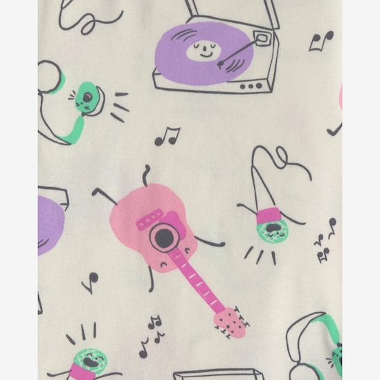 Pijama infantil 4 peças estampado - Multicor | Carter’s