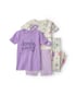 Pijama infantil 4 peças estampado - Multicor | Carter’s