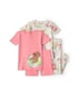 Pijama infantil 4 peças estampado - Multicor | Carter’s