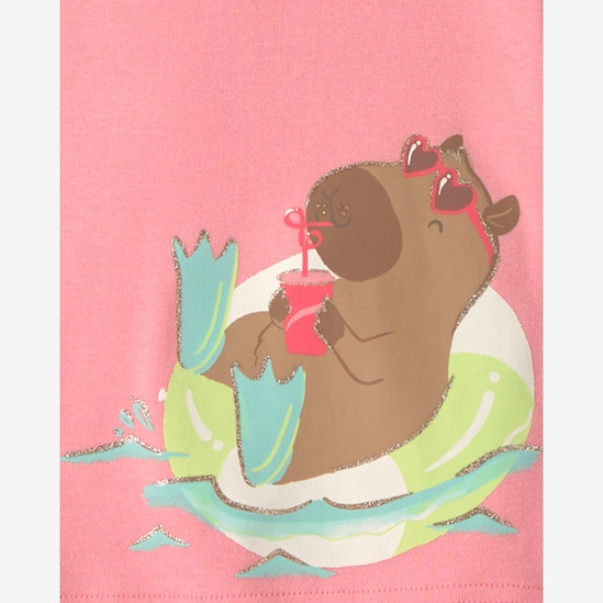Pijama infantil 4 peças estampado - Multicor | Carter’s