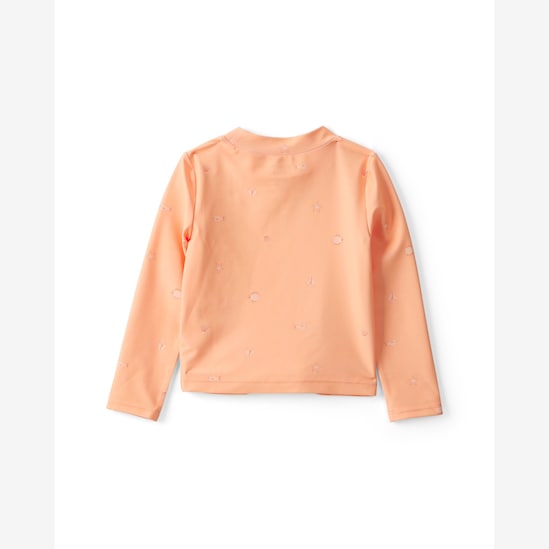 Conjunto praia infantil 3 peças estampado - Laranja | Carter?s