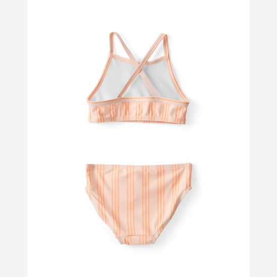 Conjunto praia infantil 3 peças estampado - Laranja | Carter?s