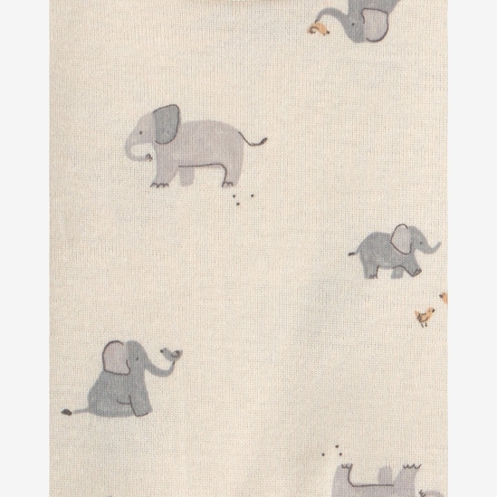 Conjunto longo bebê 3 peças estampado - Multicor | Carter’s