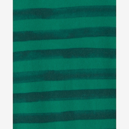 Macacão pijama Carter's com pezinho bebê menino em algodão Natal - Verde
