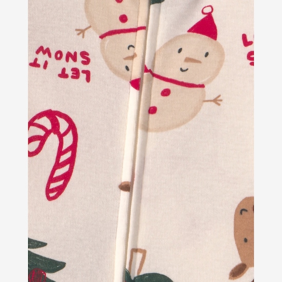 Macacão pijama bebê natalino - Multicor | Carter's