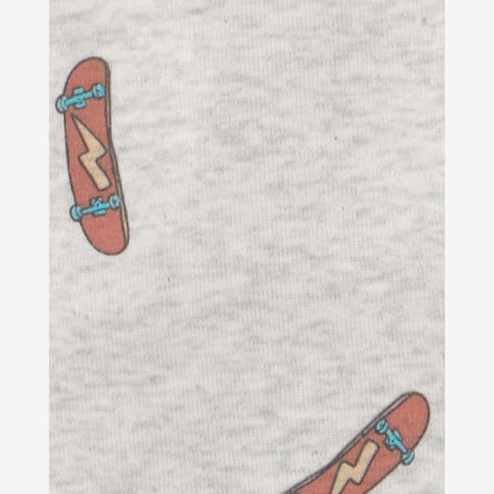 Pijama curto infantil 4 peças estampado - Multicor | Carter's